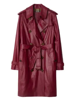 Burberry: Красное пальто  Kensington