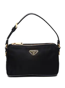 Prada Pre-Owned: Чёрная сумка-шоппер 