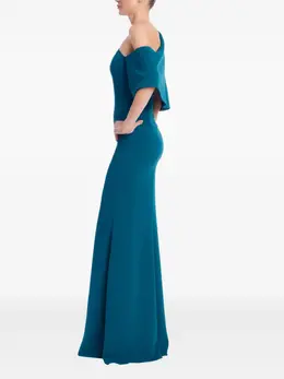 Badgley Mischka: Голубое платье 