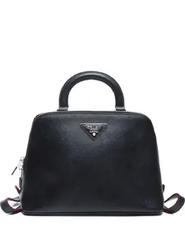 Prada Pre-Owned: Чёрный рюкзак 
