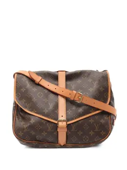 Louis Vuitton Pre-Owned: Коричневая сумка 