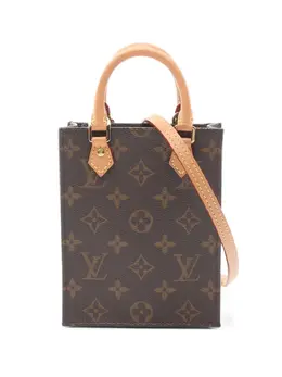Louis Vuitton Pre-Owned: Коричневая сумка-шоппер 
