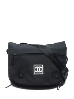 CHANEL Pre-Owned: Чёрная сумка 