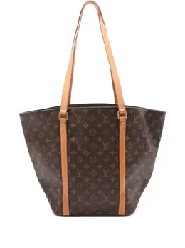 Louis Vuitton Pre-Owned: Коричневая сумка-шоппер 