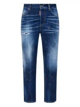 DSQUARED2: Рваные джинсы 