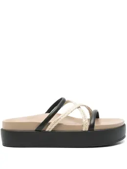 Ancient Greek Sandals: Чёрные сабо 