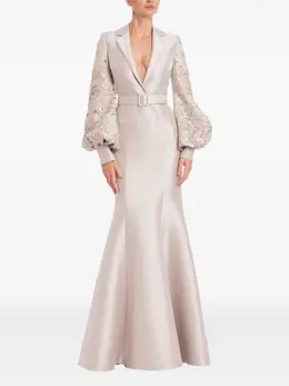 Badgley Mischka: Длинное платье 