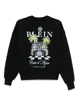 Philipp Plein: Чёрный свитшот 