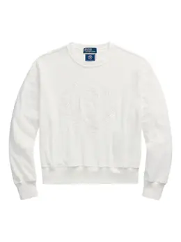 Polo Ralph Lauren: Белый свитшот 