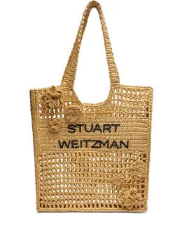 Stuart Weitzman: Сумка-шоппер с принтом 