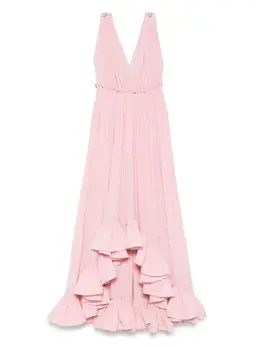 Lanvin Pre-Owned: Платье с оборками 