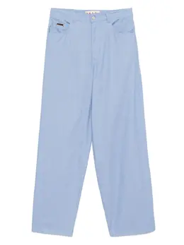 Marni: Хлопковые брюки 