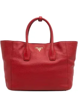 Prada Pre-Owned: Красная сумка-шоппер 