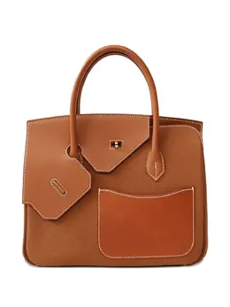 Hermès Pre-Owned: Коричневая сумка 