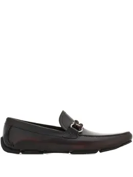 Ferragamo: Бордовые туфли  Gancini