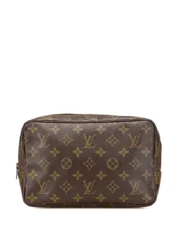 Louis Vuitton Pre-Owned: Коричневый клатч 