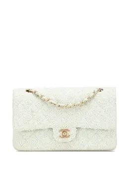 CHANEL Pre-Owned: Зелёная сумка 
