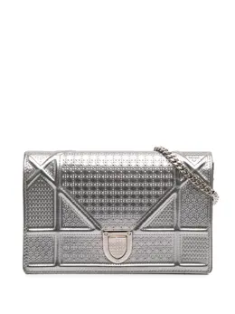 Christian Dior Pre-Owned: Серебристый кошелёк 