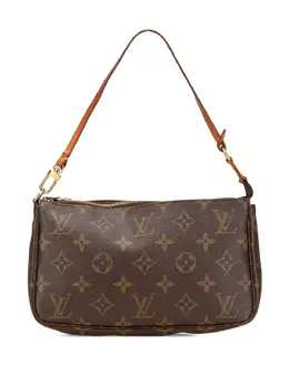 Louis Vuitton Pre-Owned: Коричневая сумка 
