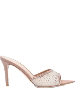 Gianvito Rossi: Светлые сандалии  Rania