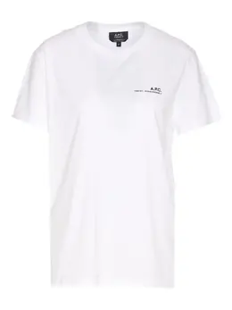 A.P.C.: Футболка с принтом 