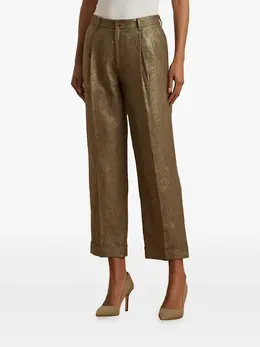 Lauren Ralph Lauren: Коричневые брюки 