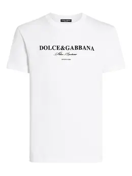 Dolce & Gabbana: Хлопковая футболка  T