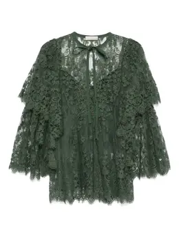 Elie Saab: Зелёная блуза 