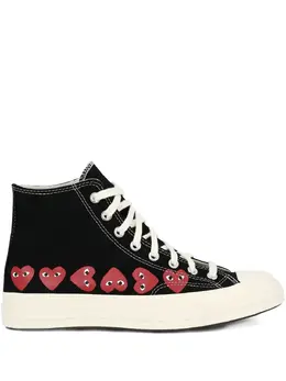 Comme Des Garçons Play: Чёрные кроссовки  Heart