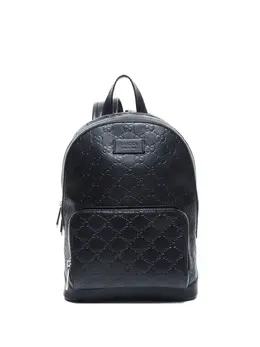 Gucci Pre-Owned: Чёрный рюкзак 
