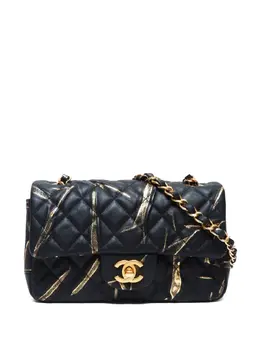 CHANEL Pre-Owned: Чёрная сумка 