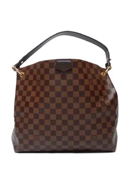 Louis Vuitton Pre-Owned: Коричневая сумка 