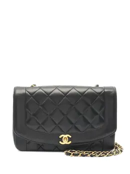 CHANEL Pre-Owned: Чёрная сумка 