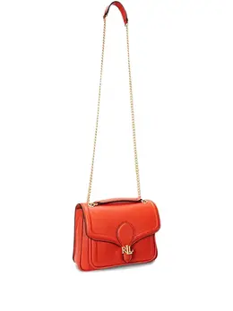 Lauren Ralph Lauren: Оранжевая сумка 