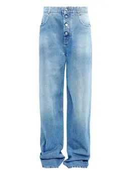 MM6 Maison Margiela: Голубые джинсы 
