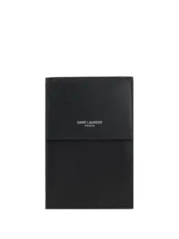 Saint Laurent: Чёрная сумка 