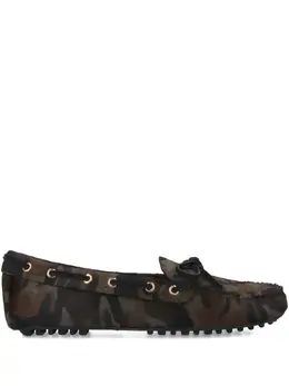 Car Shoe: Зелёные лоферы 