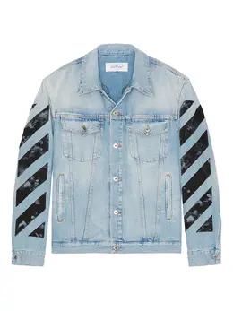 Off-White: Джинсовая куртка 