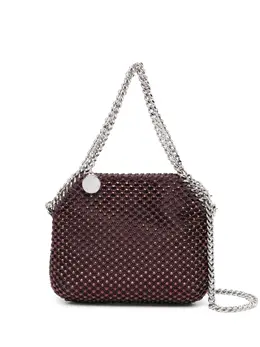 Stella McCartney: Красная сумка-шоппер  Falabella