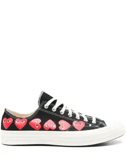 Comme Des Garçons Play: Чёрные кроссовки  Heart
