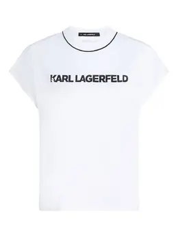Karl Lagerfeld: Белая футболка 