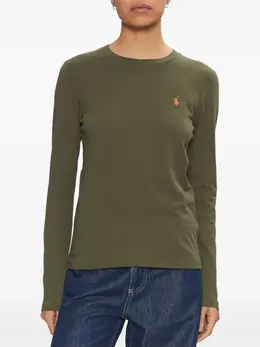 Polo Ralph Lauren: Зелёная футболка 