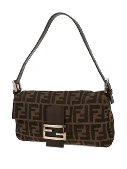Fendi Pre-Owned: Коричневая сумка 