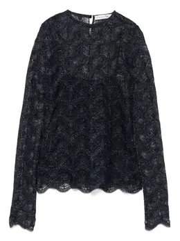 Christian Dior Pre-Owned: Кружевная блуза 