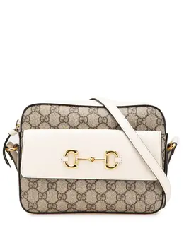 Gucci Pre-Owned: Коричневая сумка через плечо 