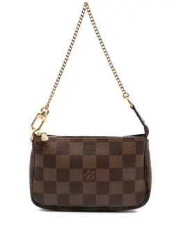 Louis Vuitton Pre-Owned: Коричневая сумка 