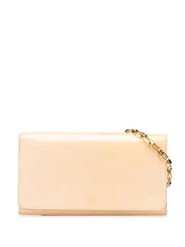 Louis Vuitton Pre-Owned: Коричневый кошелёк 