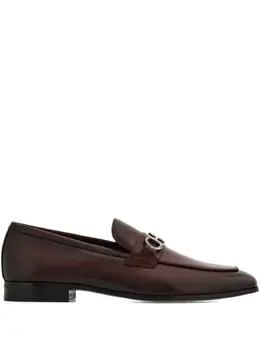 Ferragamo: Красные туфли  Gancini