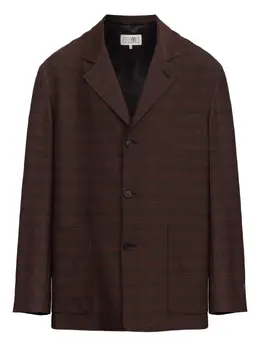 MM6 Maison Margiela: Коричневые пиджаки 
