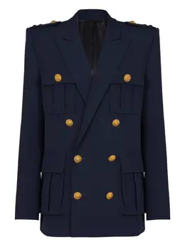 Balmain: Синие пиджаки 